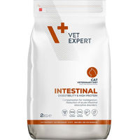 Produktbild von Vet Expert Intestinal Katzen Diätfutter Trockenfutter für adulte Katzen zur Unterstützung der Magen-Darm-Verdauung 2kg