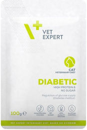 Produktbild von Vet Expert Veterinary Diet Cat Diabetic Nassfutter für adulte Katzen mit Diabetes 100 g