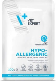 Produktbild von Vet Expert Veterinary Diet Katzen Nassfutter Hypoallergen Pute Stückchen in Sauce Adult 100g