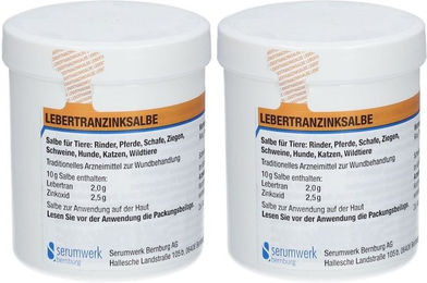 Vet Lebertran-Zinksalbe zur Wundpflege 500 ml – Bild 1 von 1