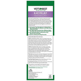 Vet's Best Ohrenreiniger Set für Hunde mit Reinigungsflüssigkeit und Trockenbehandlung alkoholfrei 118 ml und 56 g - 118 ml – Bild 1 von 5