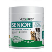 Produktbild von Vet's Best Senior Daily Chews Lachs Gelenk-Supplement für Hunde 400 g
