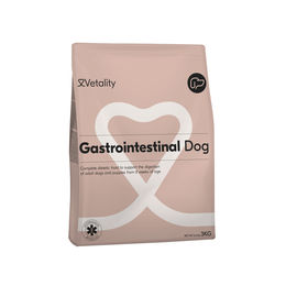 Vetality Gastrointestinal Hund Diätfutter Set aus Trockenfutter 3 kg und Nassfutter 6 x 400 g für Magen-Darm und Verdauung – Bild 1 von 2