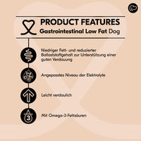 Produktbild von Vetality Gastrointestinal Low Fat Hundefutter für alle Altersstufen 10 kg