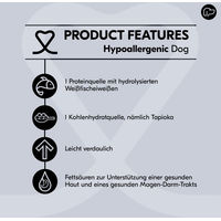 Produktbild von Vetality Hypoallergenes Hundefutter für alle Altersstufen 10 kg