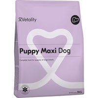 Produktbild von Vetality Puppy Maxi Welpenfutter für große Hunde 2 x 3 kg