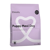 Produktbild von Vetality Puppy Maxi Welpenfutter für große Hunde 3 x 3 kg