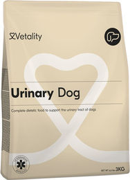 Produktbild von Vetality Urinary Diätfutter für erwachsene Hunde zur Unterstützung der Harnwege 2 x 3 kg