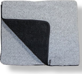 Produktbild von Vetbed Sherpa Fleece Heimtierdecke für Hunde und Katzen aus Polyester Grau L 147 x 122 cm