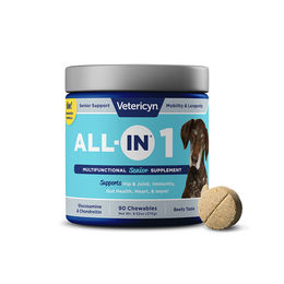 Produktbild von Vetericyn ALL-IN Senior Tabletten für Gelenke, Verdauung und Immunsystem 90 Stück