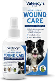 Produktbild von Vetericyn Plus Wund- und Hautschutz Spray für Hunde, Katzen, Kleintiere und Vögel 89 ml - 2 x 89 ml