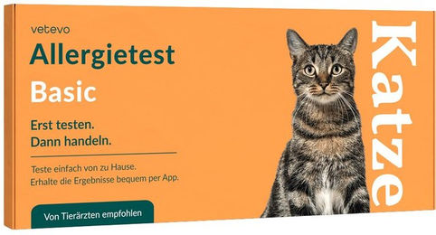 vetevo Allergietest Basic für Katzen – Bild 1 von 4