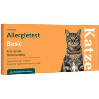 Produktbild von vetevo Allergietest Basic für Katzen