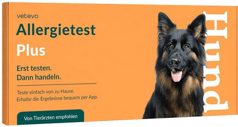 vetevo Allergietest Plus für Hunde – Bild 1 von 4