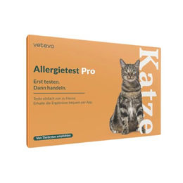 vetevo Allergietest Pro für Katzen zur Analyse von über 300 Unverträglichkeiten und 35 Nährstoffen – Bild 1 von 3
