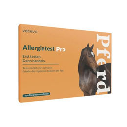 vetevo Allergietest Pro für Pferde zur Untersuchung von Unverträglichkeiten mittels Speichelprobe – Bild 1 von 3