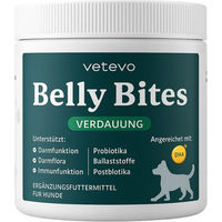 Produktbild von vetevo Belly Bites 2.0 Funktionssnack für Magen-Darm und Verdauung mit Probiotika 300g