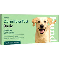 Produktbild von vetevo Darmflora Test für Hunde