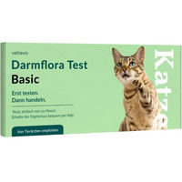 Produktbild von vetevo Darmflora Test für Katzen