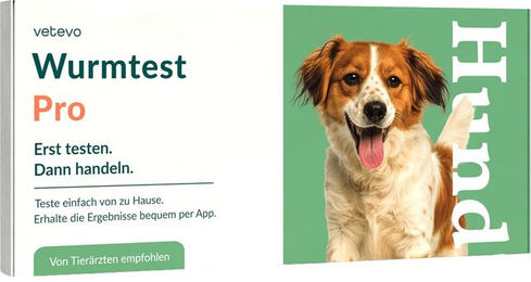 vetevo Wurmtest für Hunde inklusive Giardien-Nachweis – Bild 1 von 4