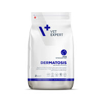 Produktbild von VetExpert Dermatosis Diätfutter Trockenfutter Lachs für Hunde Adult Haut und Fell Hypoallergen 2 kg - 2 kg