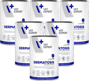 Produktbild von VETEXPERT Dermatosis Hypoallergenes Diätfutter Nassfutter für Haut und Fell 2400g