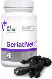 VETEXPERT GeriatiVet Cat Twist off Kapseln zur Seniorenpflege für Katzen mit 60 Kapseln – Bild 1 von 1
