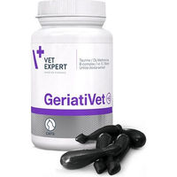 Produktbild von VETEXPERT GeriatiVet Cat Twist off Kapseln zur Seniorenpflege für Katzen mit 60 Kapseln