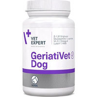 Produktbild von VetExpert GeriatiVet Dog Ergänzungsfuttermittel für Senioren zur Gelenk- und Herzunterstützung 45 Tabletten