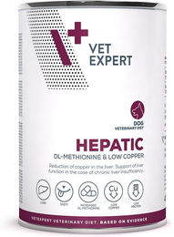 VetExpert Hepatic Hundefeuchtfutter mit Leber Diätfutter für adulte Hunde 6x400g - 400 g – Bild 1 von 3