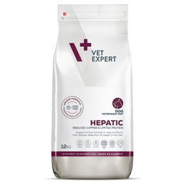 VetExpert Hepatic Trockenfutter für erwachsene Hunde mit Leberinsuffizienz 12 kg - 12 kg – Bild 1 von 5