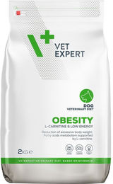 VetExpert Obesity Hund Diätfutter zur Gewichtskontrolle mit Gelenk-Supplement und Probiotika 2kg - 2 kg – Bild 1 von 4