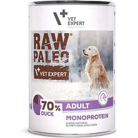 Produktbild von VETEXPERT Raw Paleo Hundefutter Ente Adult Getreidefrei Monoprotein 400g