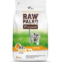 Produktbild von VETEXPERT Raw Paleo Kitten Trockenfutter Truthahn und Huhn getreidefrei 6 kg
