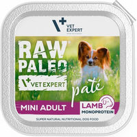 Produktbild von VETEXPERT RAW PALEO Pate Adult Mini Lamm für kleine Hunde 150 g