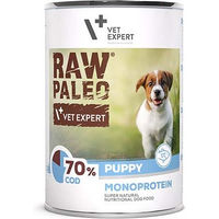 Produktbild von VETEXPERT Raw Paleo Welpenfutter Kabeljau getreidefrei und monoprotein 400g - 400 g