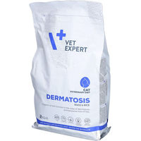 Produktbild von VetExpert VD Cat Dermatosis Trockenfutter Ente & Reis für erwachsene Katzen zur Unterstützung von Haut & Fell 6 kg