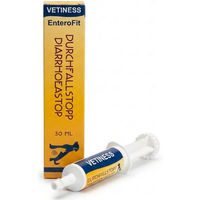 Produktbild von Vetiness EnteroFit Durchfallstopp Paste für Hunde mit Probiotika zur Unterstützung der Magen-Darm-Verdauung 30g