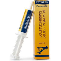 Produktbild von Vetiness EnteroFit Durchfallstopp Paste für Hunde mit Probiotika zur Unterstützung der Magen-Darm-Verdauung 60g