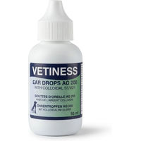 Produktbild von Vetiness Ohrenreiniger für Hund und Katze gegen Ohrmilben 50 ml