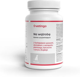 Produktbild von VETINGO Vitamine Leber Kapseln für Hunde 60 Stück