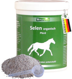 VETkampagne Selen organisch Nahrungsergänzung Pulver für Haut Fell Immunsystem und Muskeln 1000g – Bild 1 von 2