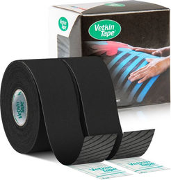 VetkinTape Kinesiotape aus Baumwolle für Pferde und Hunde 2 Rollen – Bild 1 von 4