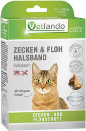 Vetlando Kokolaurin Zecken- und Floh-Halsband für Katzen – Bild 1 von 1