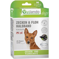 Produktbild von Vetlando Zecken- und Floh-Halsband für Hunde mit Kokolaurin