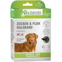Produktbild von Vetlando Zecken- und Floh-Halsband für Hunde mit Kokolaurin