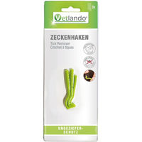 Produktbild von Vetlando Zeckenhaken 3er Set für alle Altersstufen und Größen