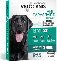 Vetocanis Floh- und Zeckenhalsband für Hunde großer Rassen und Welpen – Bild 1 von 1