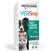 Produktbild von Vetocanis VERStop Tabletten für alle Altersstufen 30 Kautabletten