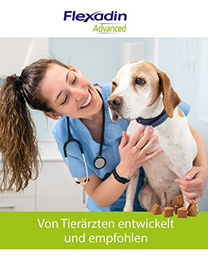 Vetoquinol Flexadin Advanced Gelenk-Supplement für Hunde mit Vitaminen und 30 Chews - 30 x 3,33 g – Bild 1 von 4